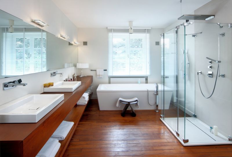 Open-Concept Bathroom Designs