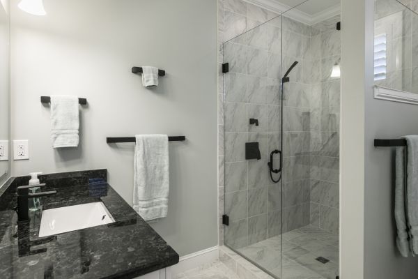 Granite Shower Installation in Brighton